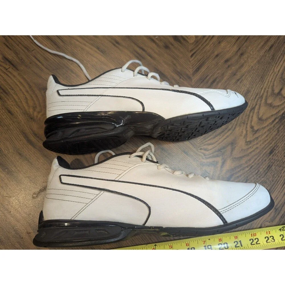 Men Size 9 - Puma  White Black Super Levitate Lace Up 190974-01 Style